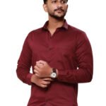 Lycra Shirt Maroon